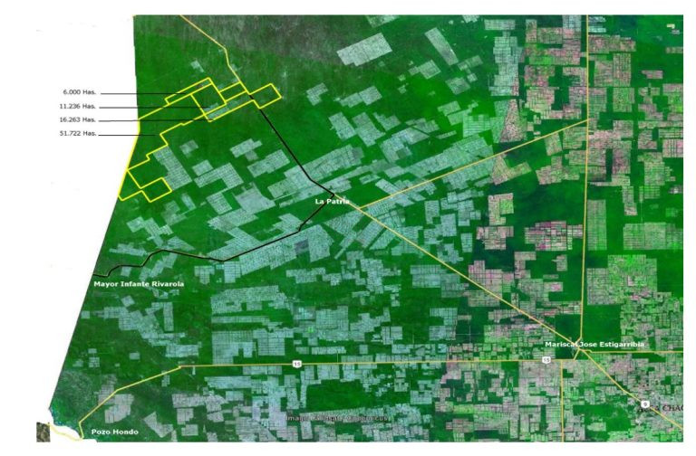 Fazenda em Colonia La Patria – 16263 hectares Fazenda em Colonia La Patria – 16263 hectares